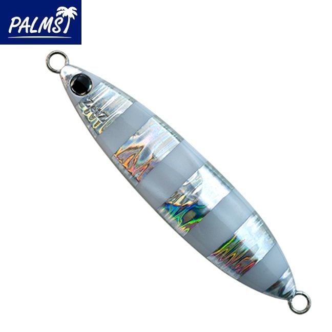Palms Slow Blatt R 80 gr Metal Jig - MG-530- Zebra Glow