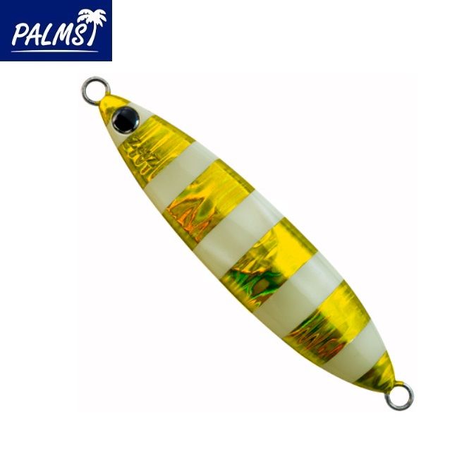 Palms Slow Blatt R 150 gr Metal Jig - MG-547 - Zebra Gold
