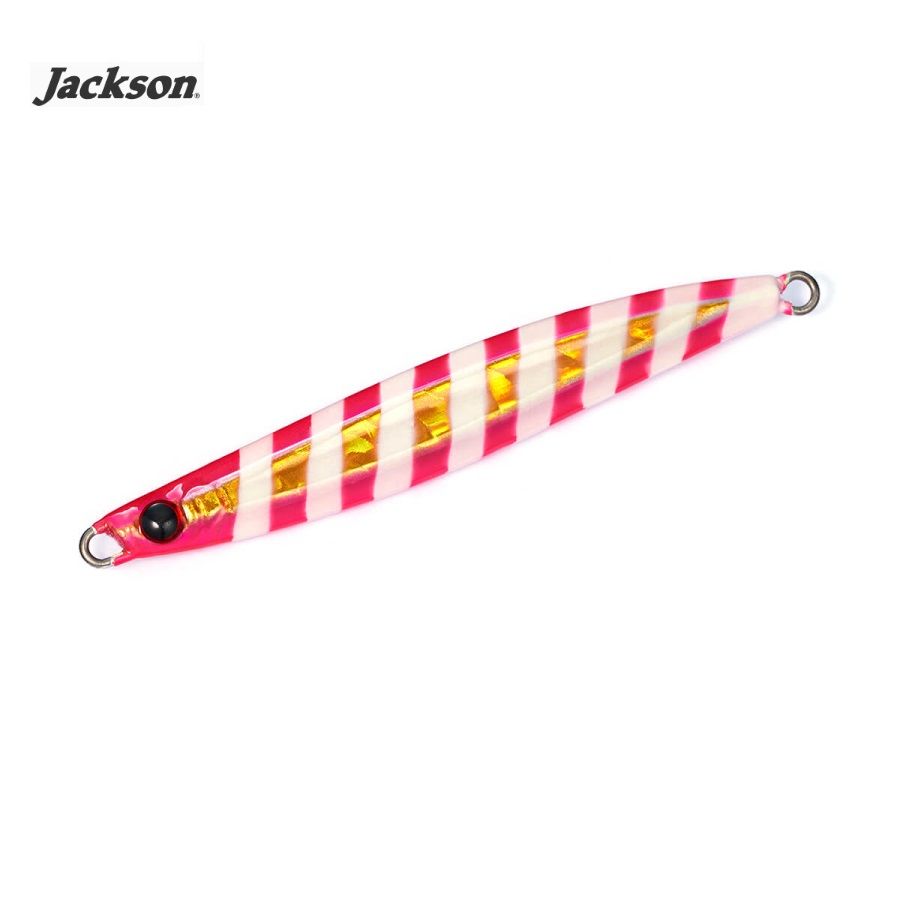 Jackson Metal Effect Stay Fall 80 gr Jig - GGP Gold Gal Pink