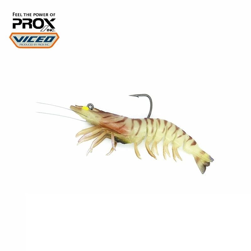 Prox Viceo Swim Bait Shrimp Raw 3inç - Boil Glow Karides Yem