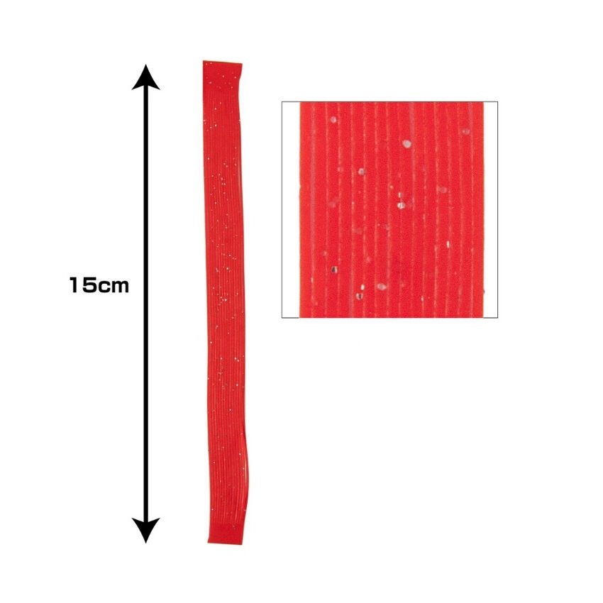 FalkenR Silicone Rubber - 04 Red Glitter