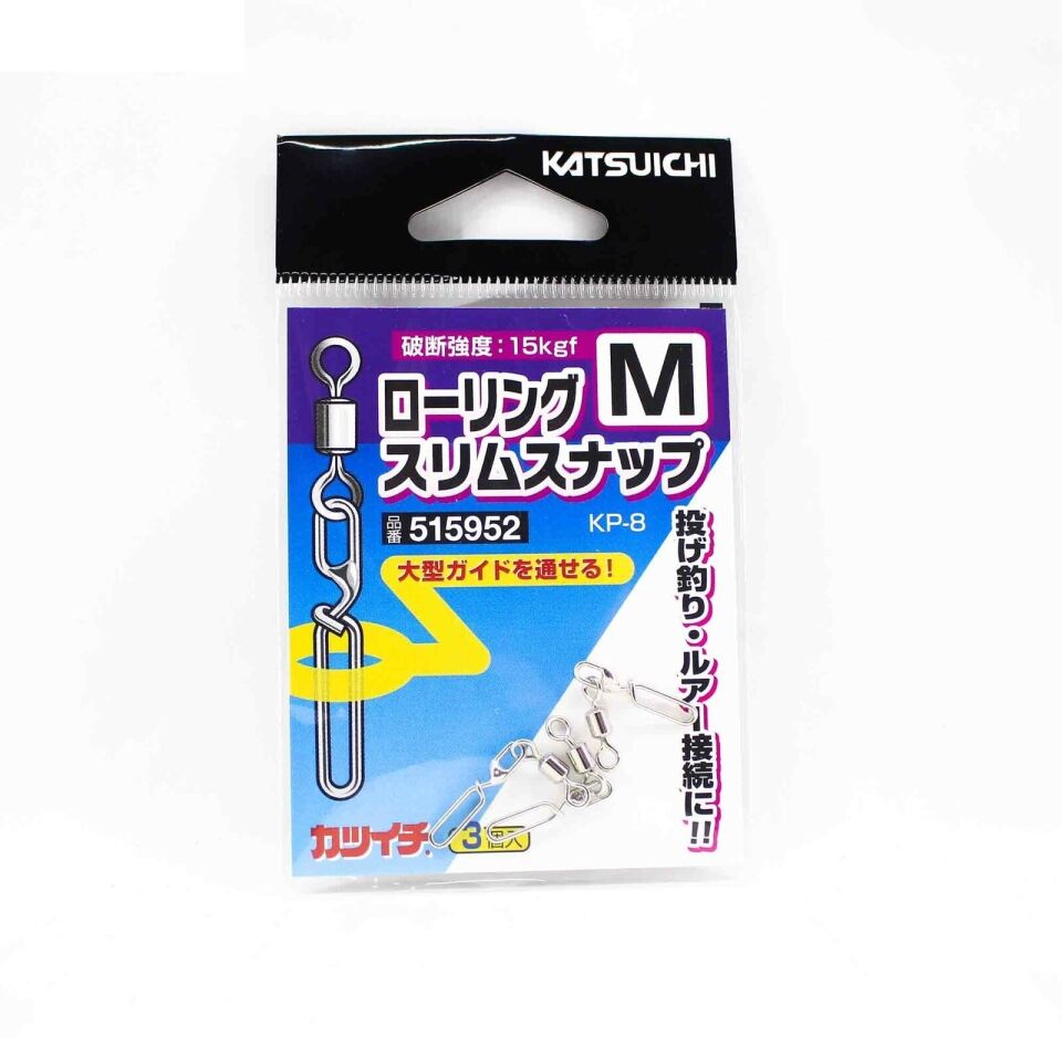 Decoy Katsuichi Rolling Slim Snap w Swivel KP-8 - Size.M