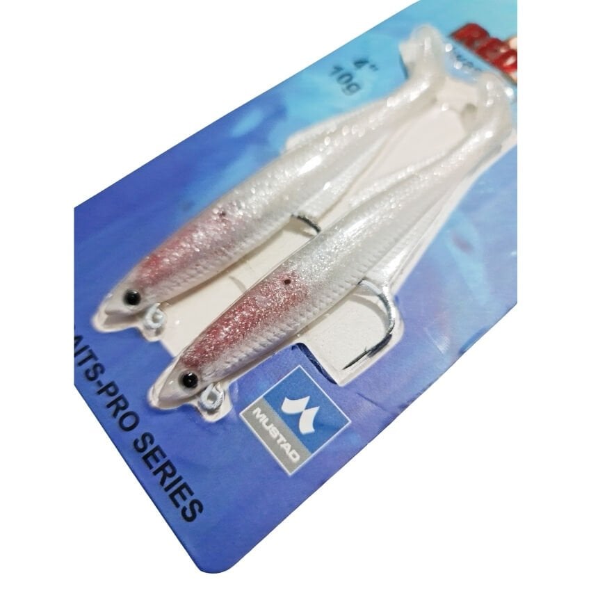 Red Gill Iwashi 100mm Silikon Yem - Diamond White