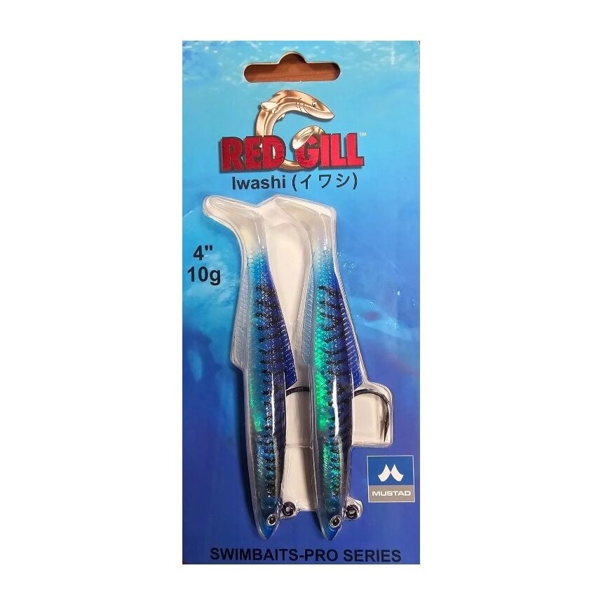 Red Gill Iwashi 100mm Silikon Yem - Blue Sushi