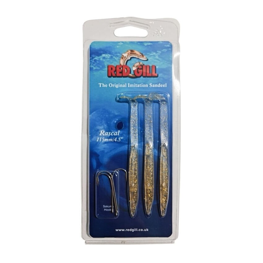 Red Gill Original Rascal 115mm Silikon Yem - Gold Fleck