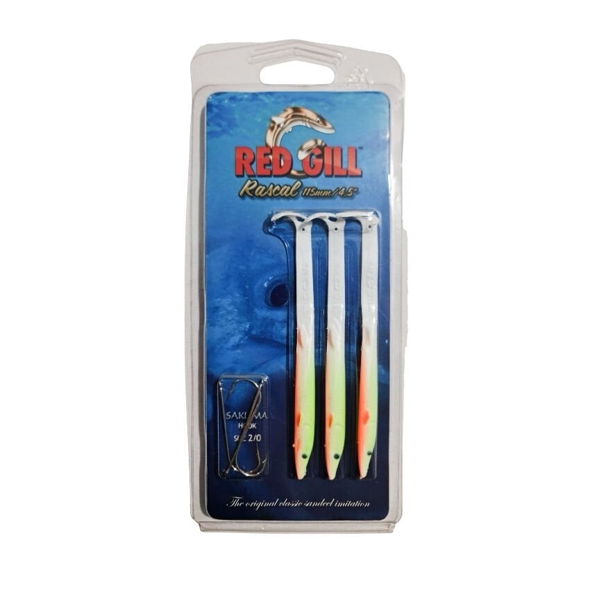 Red Gill Original Rascal 115mm Silikon Yem - Watermelon