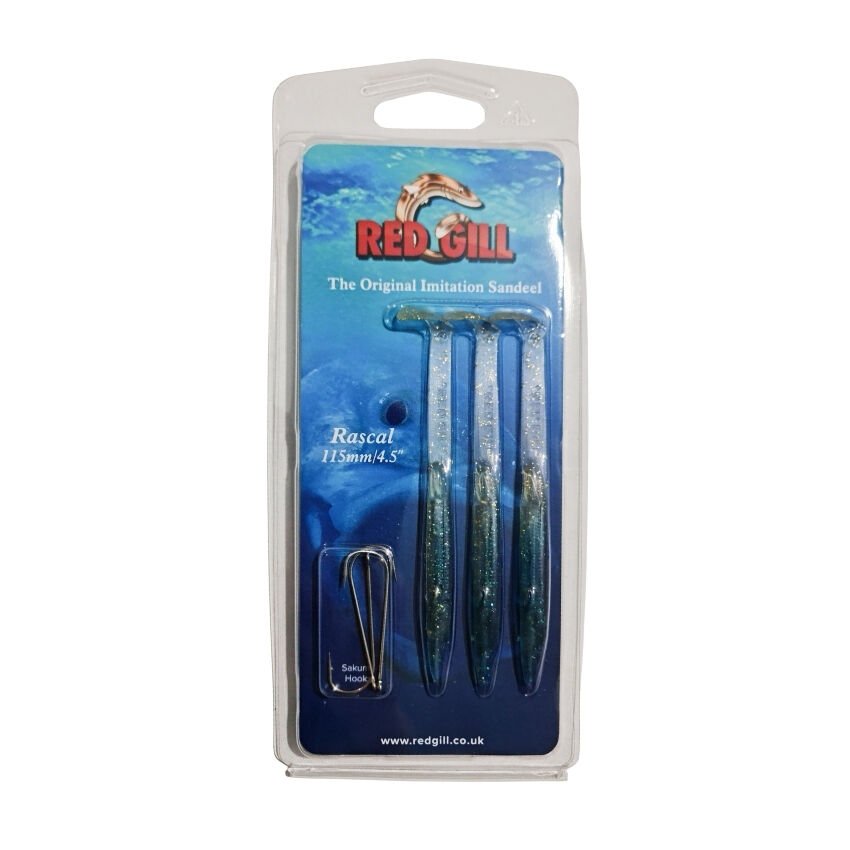 Red Gill Original Rascal 115mm Silikon Yem - Blue Gold