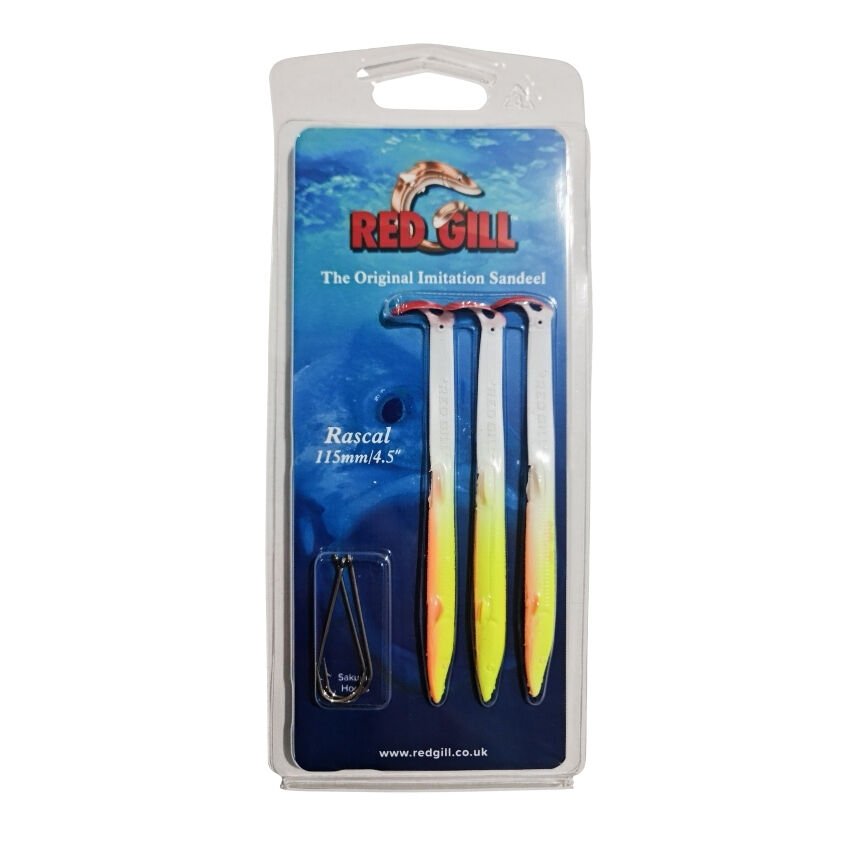 Red Gill Original Rascal 115mm Silikon Yem - Tequila Sunrise