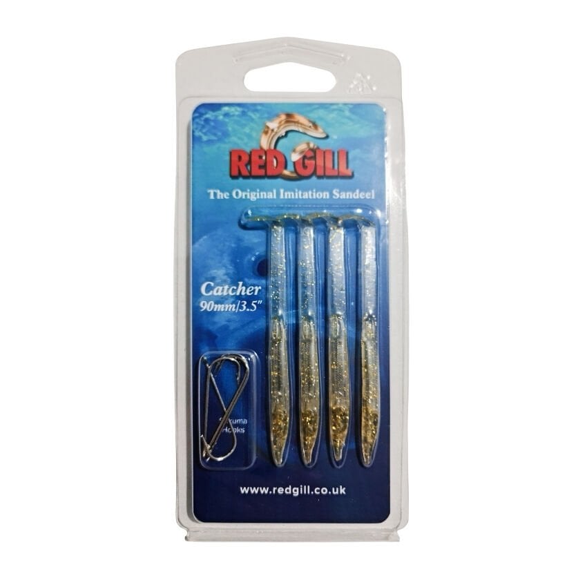 Red Gill Original Catcher 90mm Silikon Yem - Gold Fleck