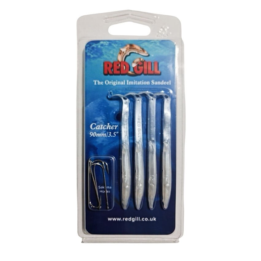 Red Gill Original Catcher 90mm Silikon Yem - Blue Pearl