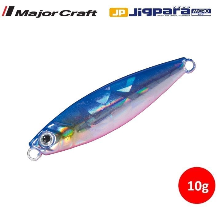 Major Craft Jigpara Micro 10 gr Jig - Blue Pink