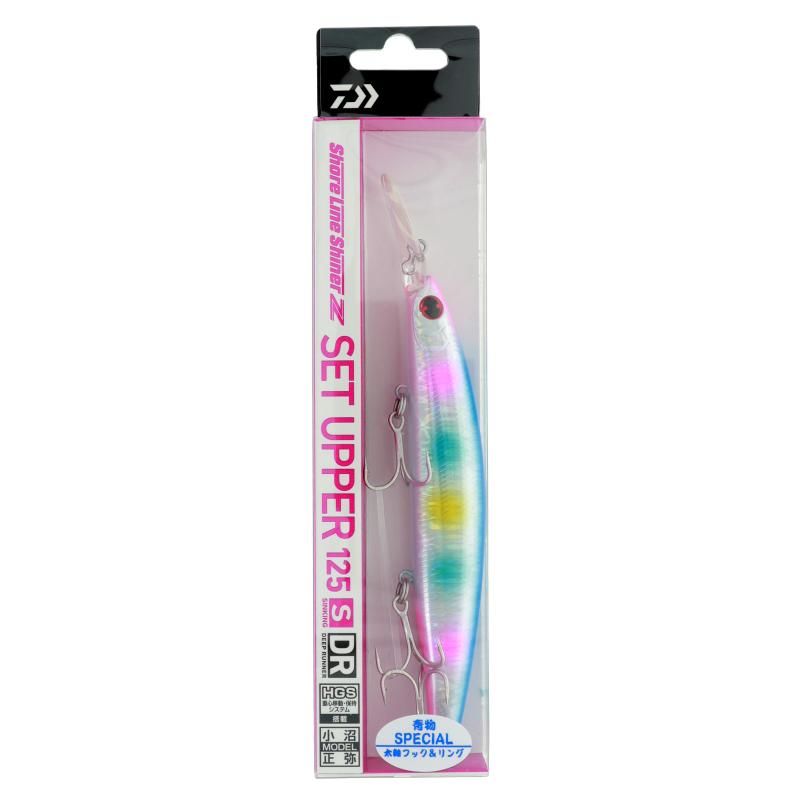 Daiwa Shoreline Shiner Z Set Upper 125S DR Maket Balık - Special Color Blueback Peach Butt Candy