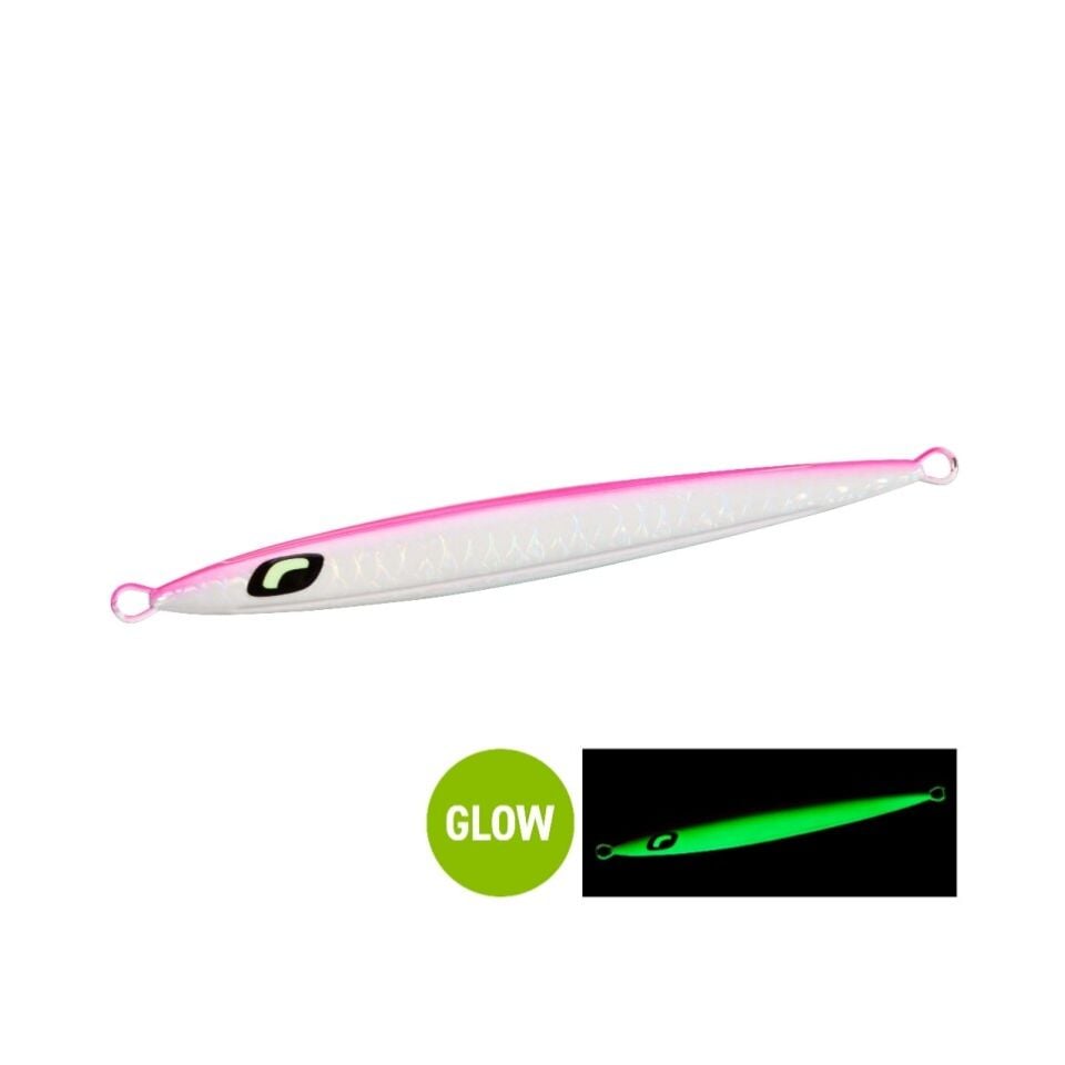 Shimano Ocea Pebble Stick Sakura Special 150 gr Metal Jig 008 T Glow Pin