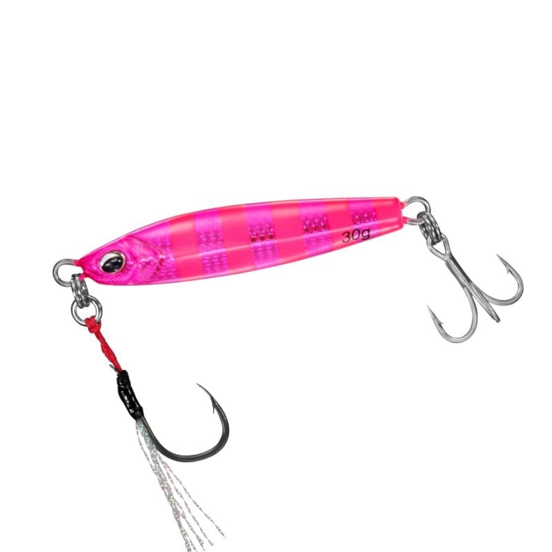 Daiwa Samurai R SB 60 gr Jig - UV Pink Zebra