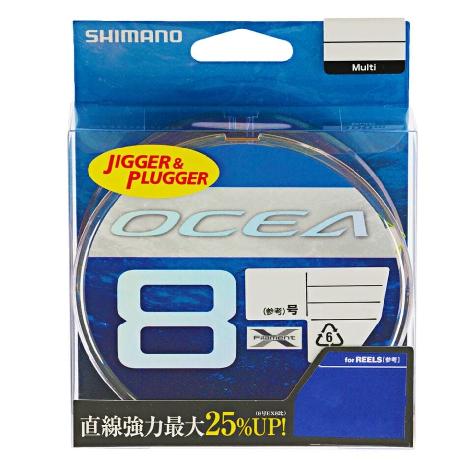 Shimano Ocea 8 400m İp Misina - 3pe Multi Color