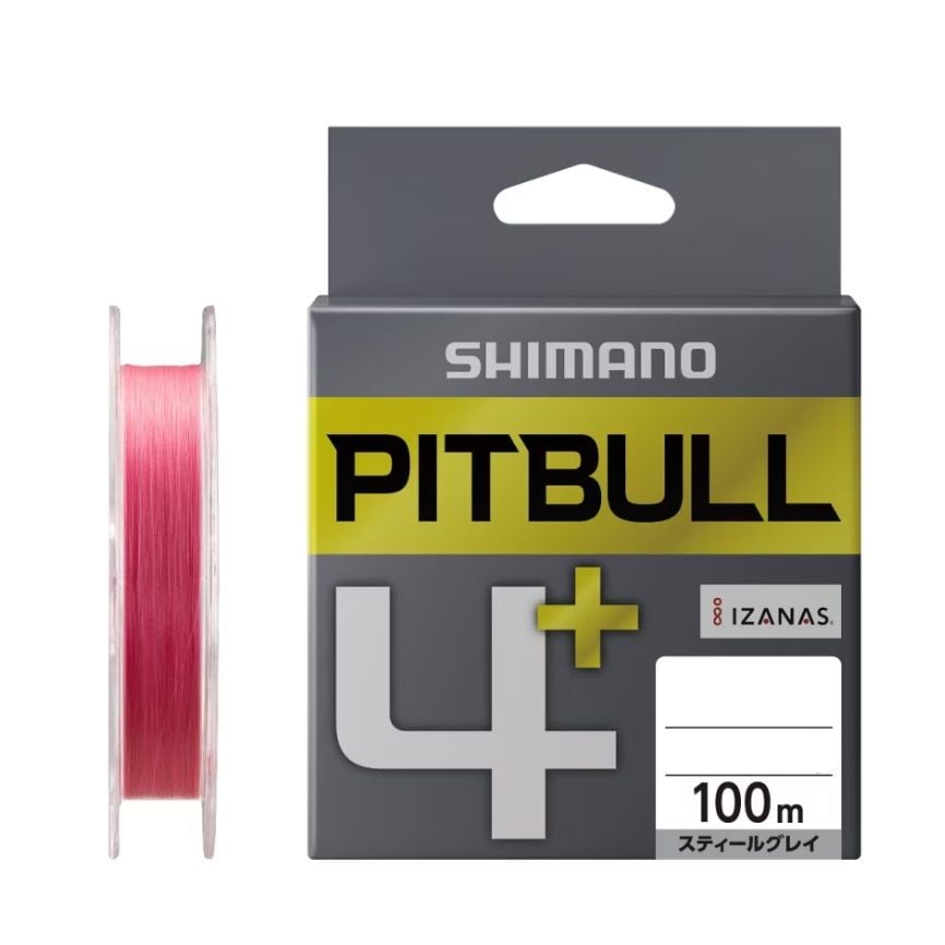 Shimano Pitbull 4+ Traceable Pink  0.2pe İp Misina 100mt