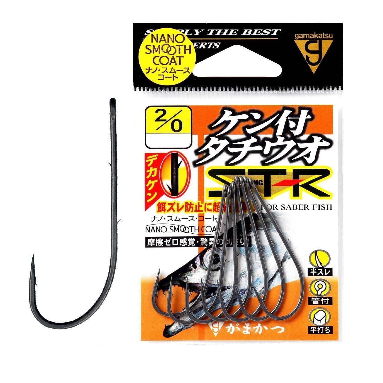 Gamakatsu ST-R Hairtail Hook 68558 1/0 İğne