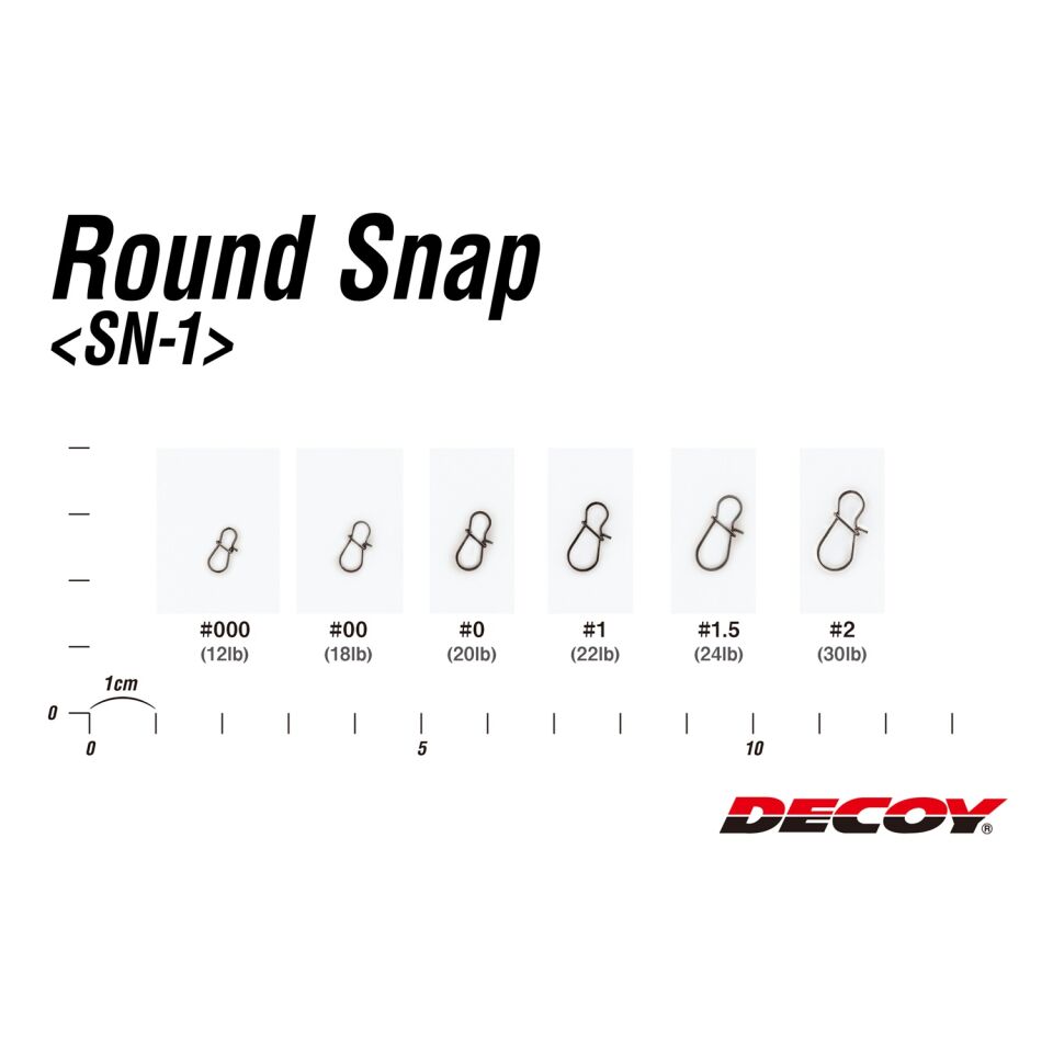 Decoy Round Snap SN-1 Klips - 00