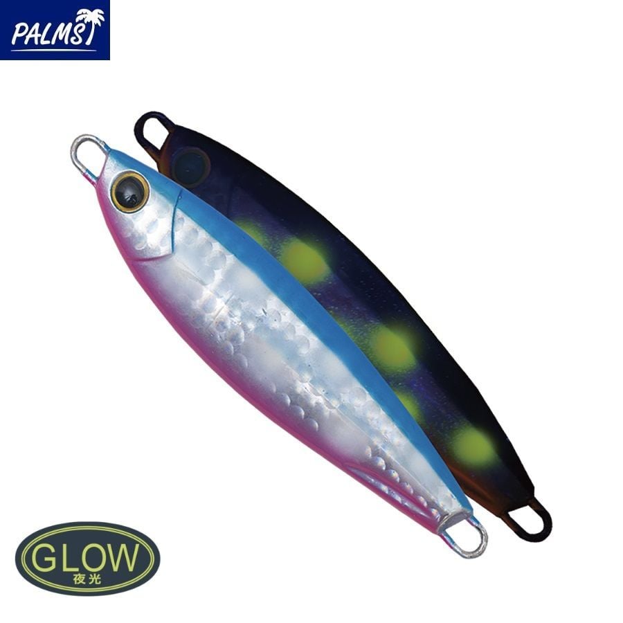 Palms Dax Swim 100 gr Metal Jig -RZ-292- Spot Glow Blue Pink