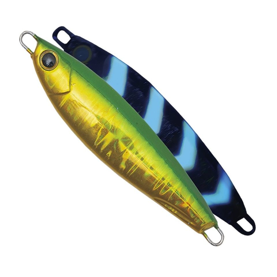 Palms Dax Swim 100 gr Metal Jig -MG-289- UV Green Gold