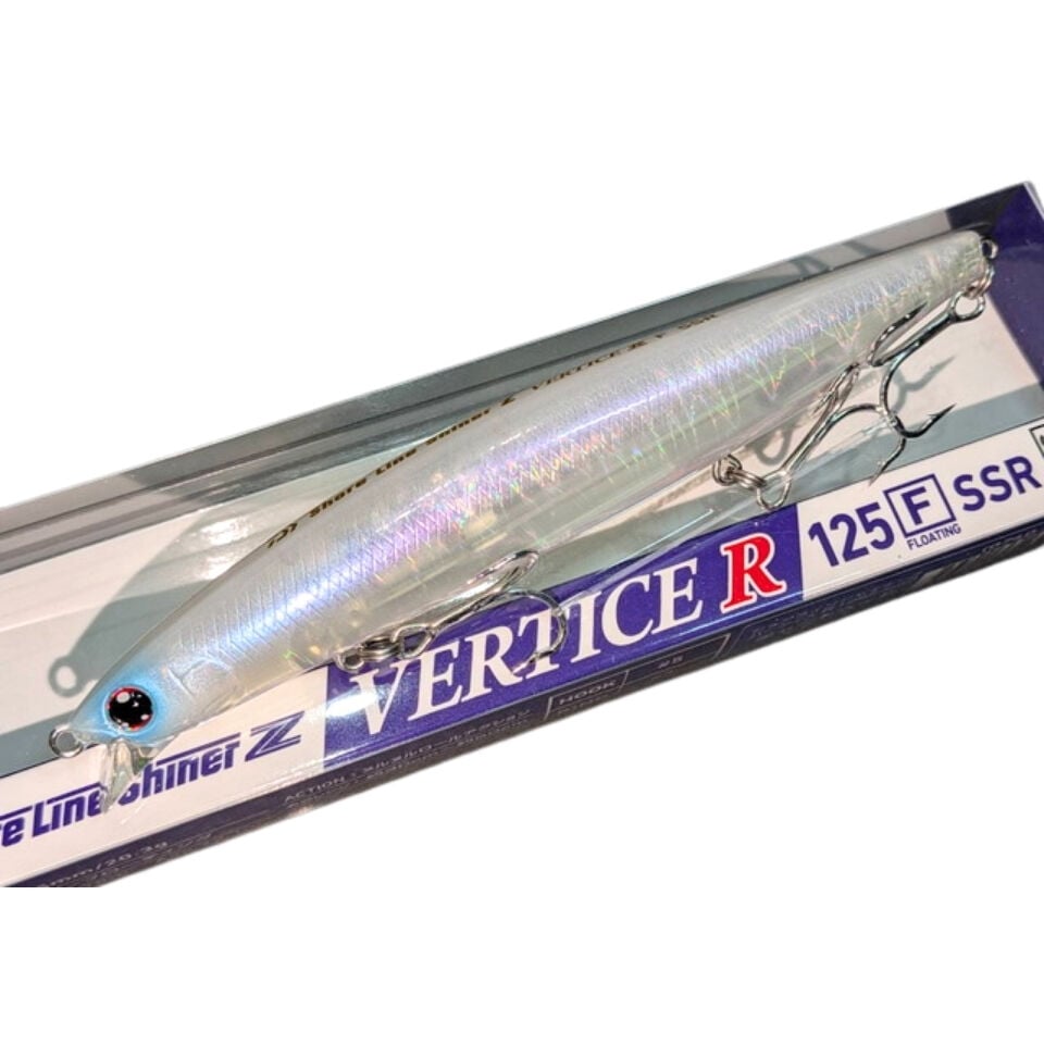 Daiwa Shore Line Shiner Z Vertice R 125F-SSR Maket Balık - White Blue Eye