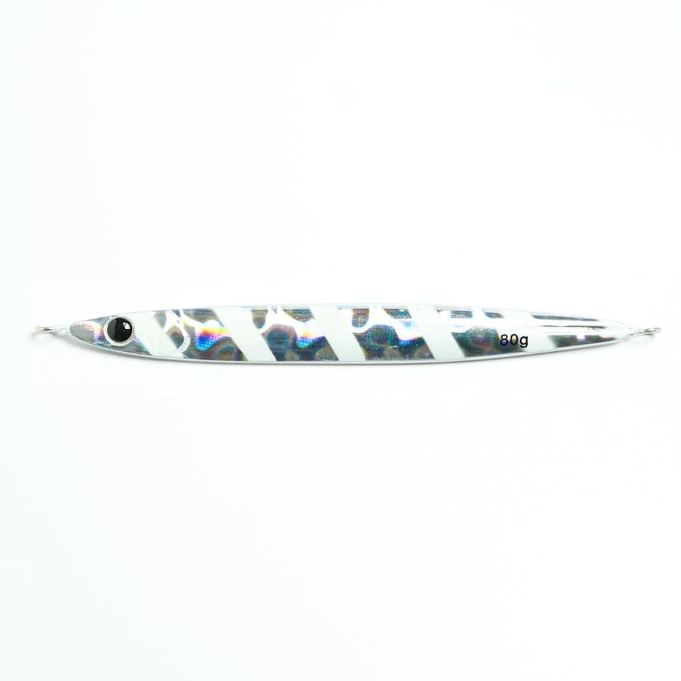 Zeake R Sardine Long 80 gr Jig - RSL-008 - Zebra Glow