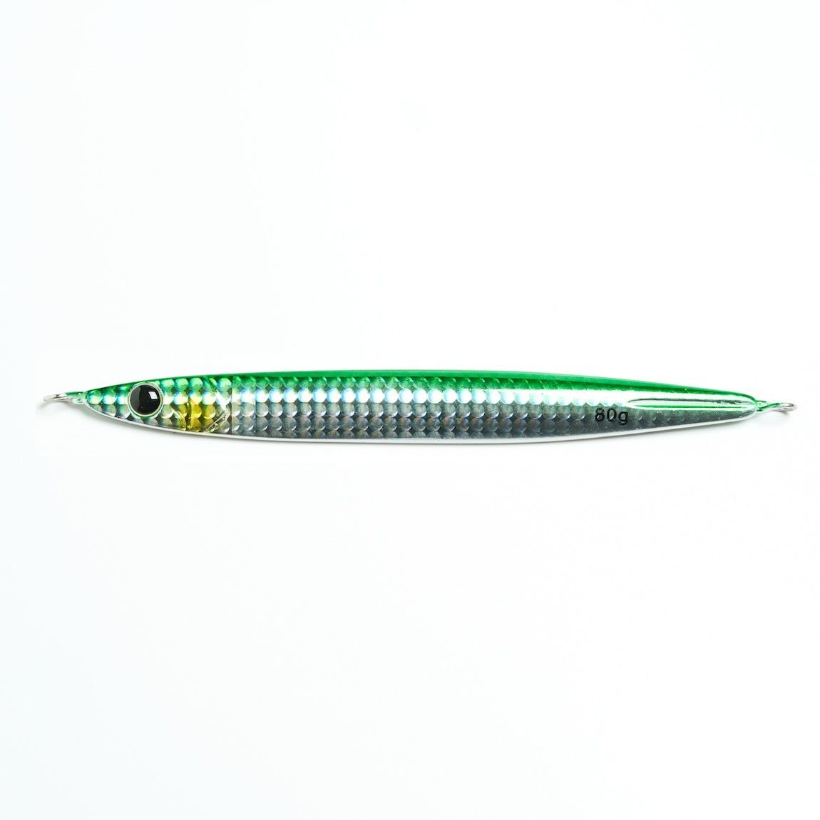 Zeake R Sardine Long 80 gr Jig - RSL-019 - Green Silver