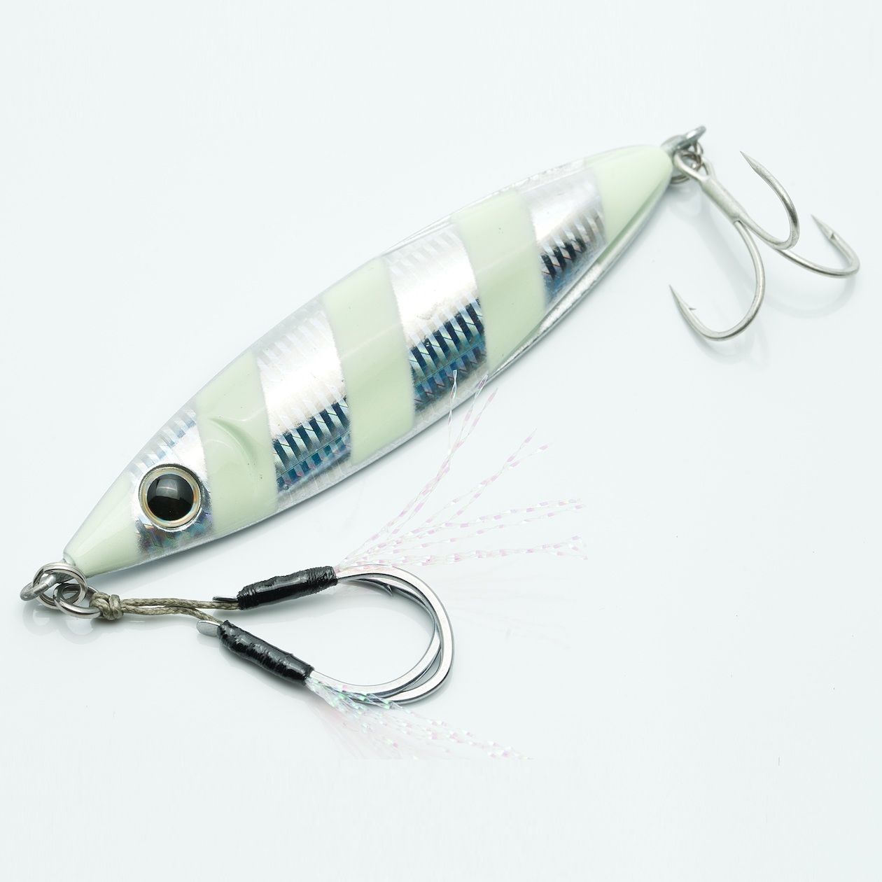 Zeake Z-BIT 40 gr Jig - ZB008 - Zebra Glow