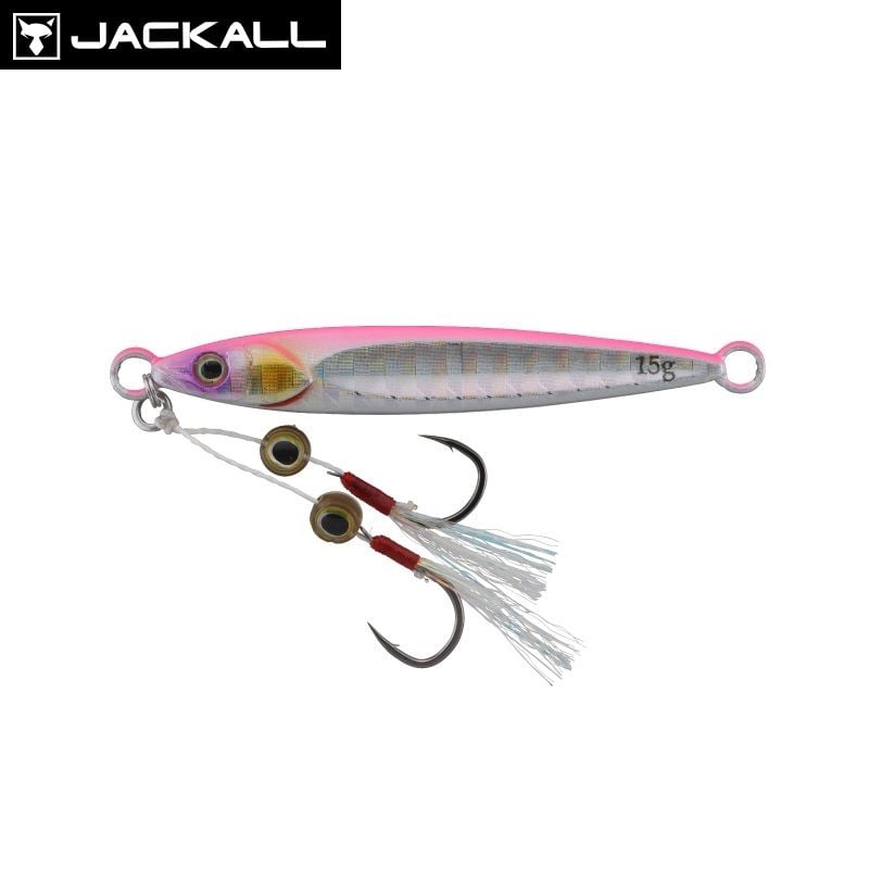 Jackall Big Backer Fit Jig 7 gr - Pink Back Border Holo