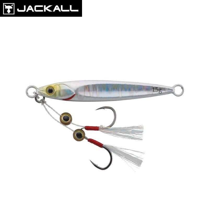 Jackall Big Backer Fit Jig 7 gr - Shirasu Silver Magma Wave Holo