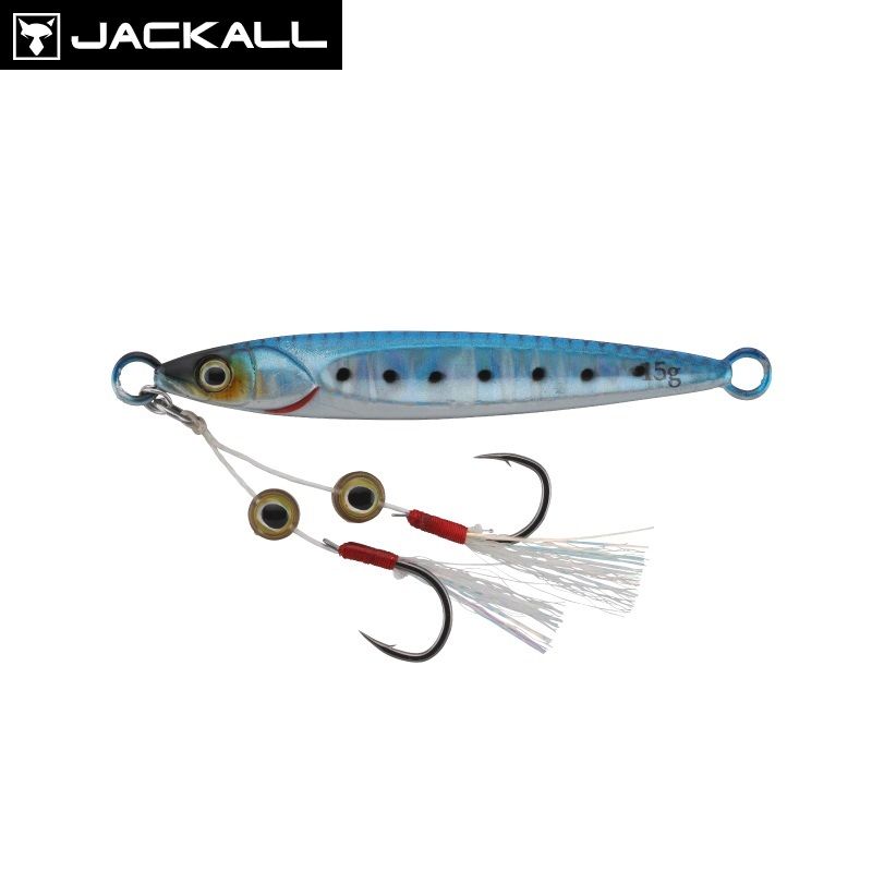 Jackall Big Backer Fit Jig 7 gr - Sardine Iwashi Magma Wave Holo