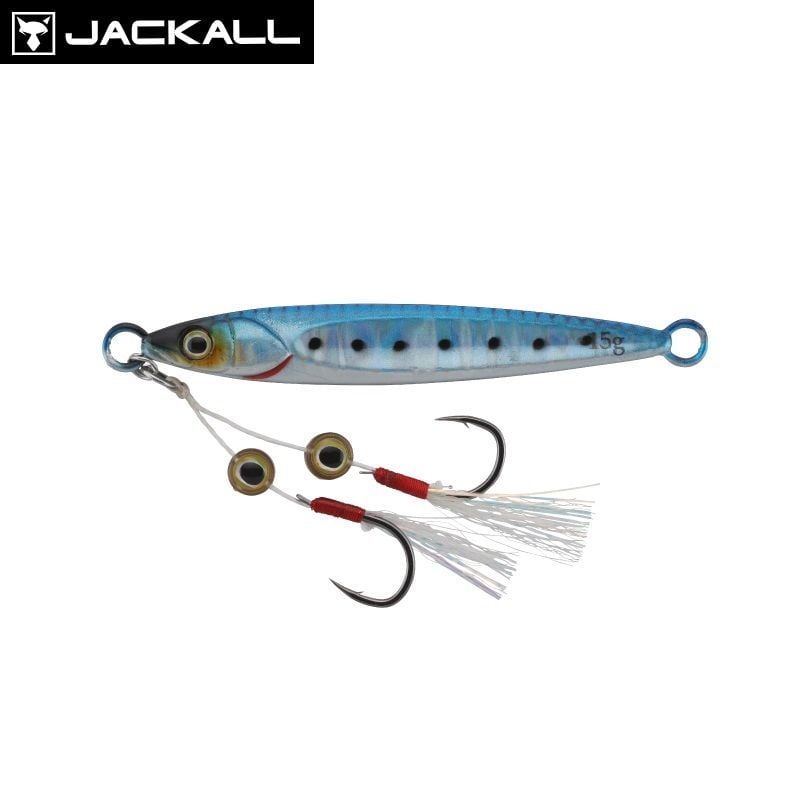 Jackall Big Backer Fit Jig 7 gr - Sardine Iwashi Magma Wave Holo
