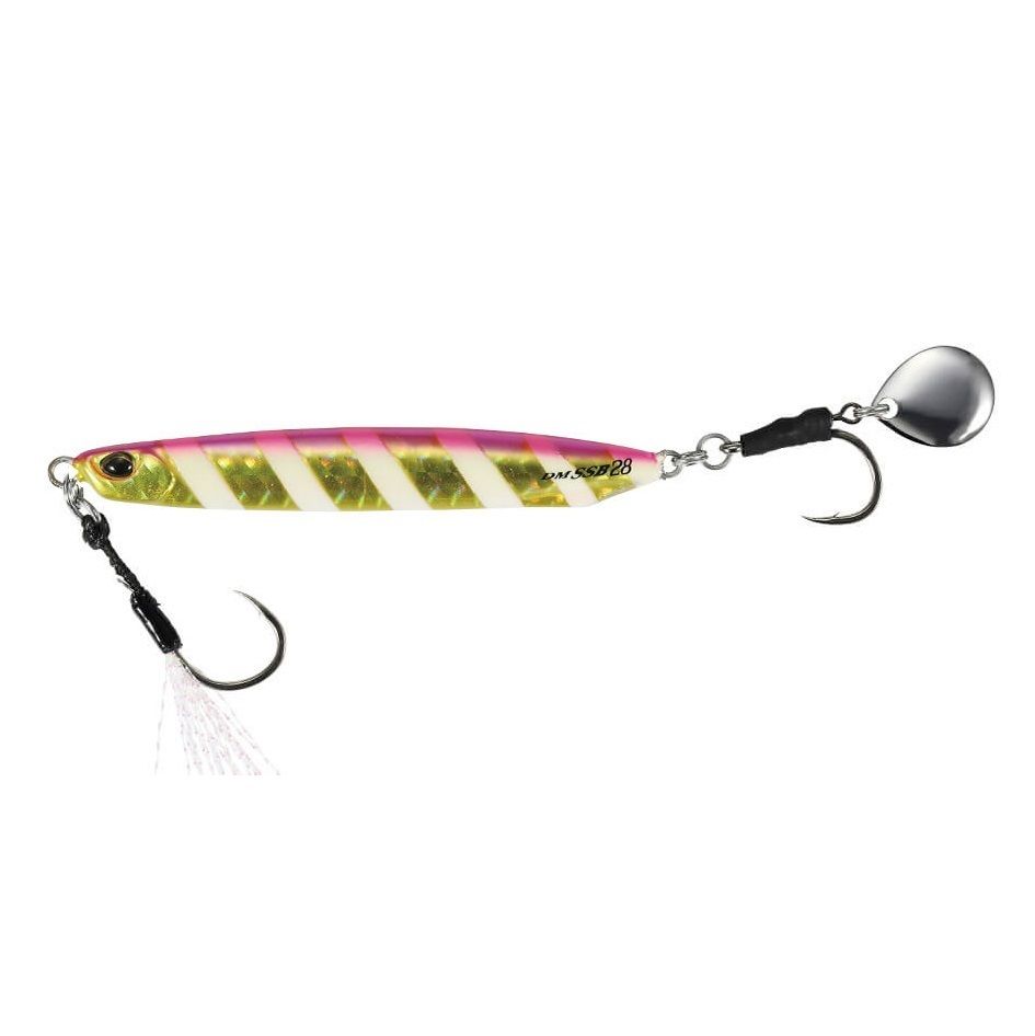 Duo Drag Metal SS Blade 55 gr Jig- Pink Gold Zebra Glow
