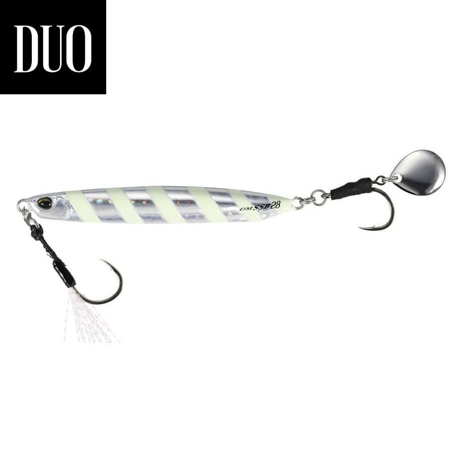 Duo Drag Metal SS Blade 80 gr Jig- Zebra Glow