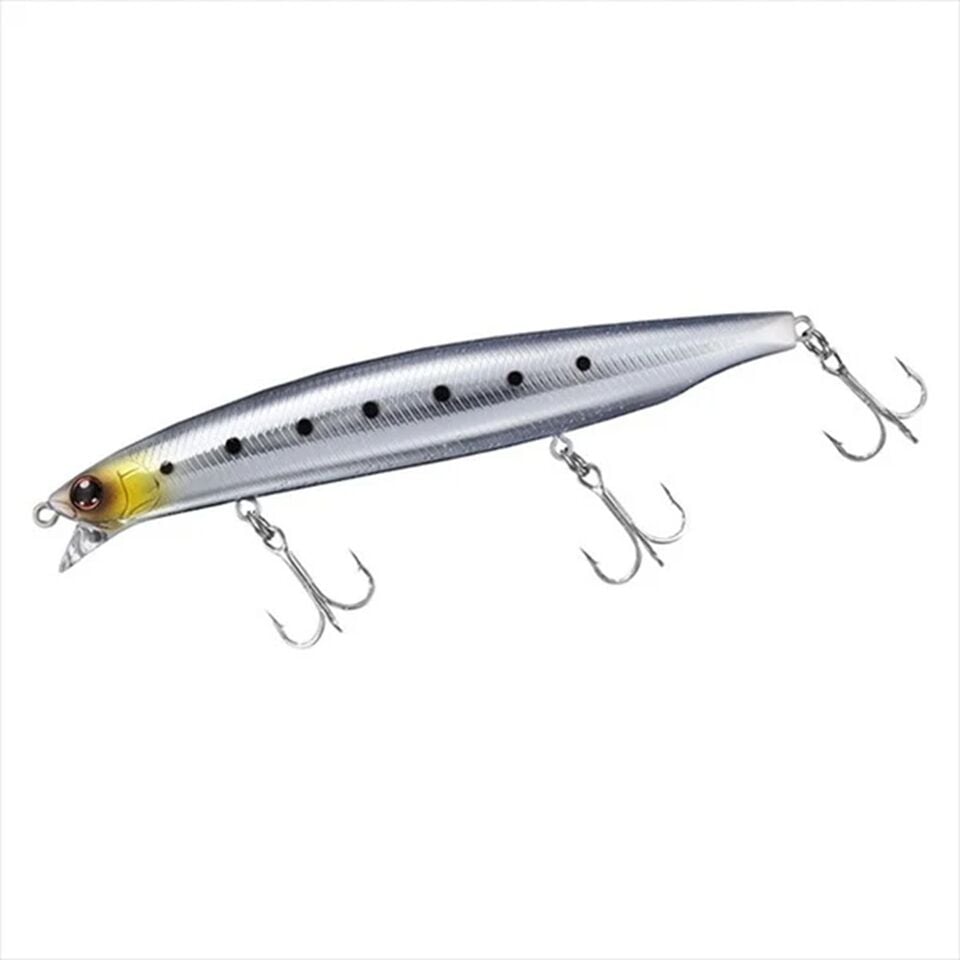 Daiwa Shore Line Shiner Z Vertice R 125F-SSR Maket Balık - Keimura Silver Sardine