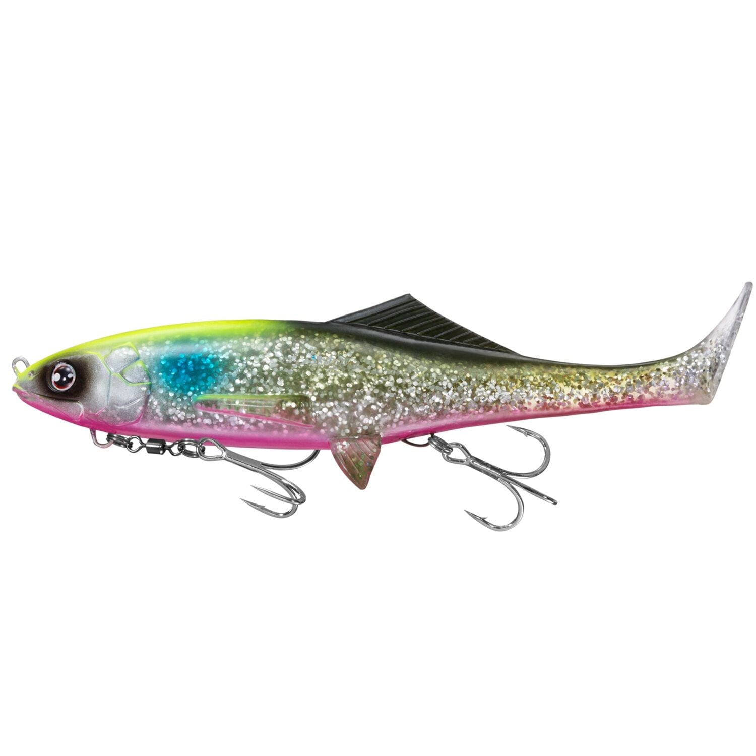 Daiwa Morethan Sail Upper 120F Silikon Yem - Chartreuse İnakko Pink Berry