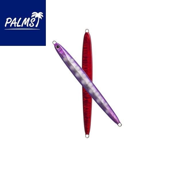 Palms Slow Blatt Long Slow Jig 60 gr - MG-132 Red Stardust (Spot Glow)