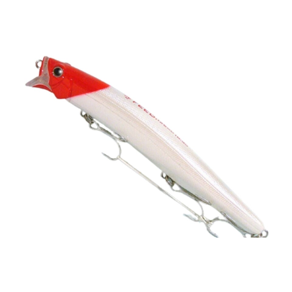 Tackle House Feed Shallow 128mm Maket Balık - No.1 Pearl Red Head