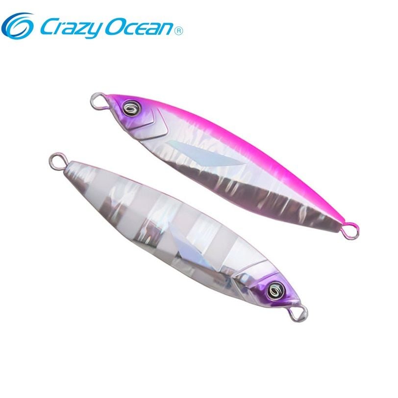 Crazy Ocean Flash 75 gr Jig - 11 - Zebra Pink
