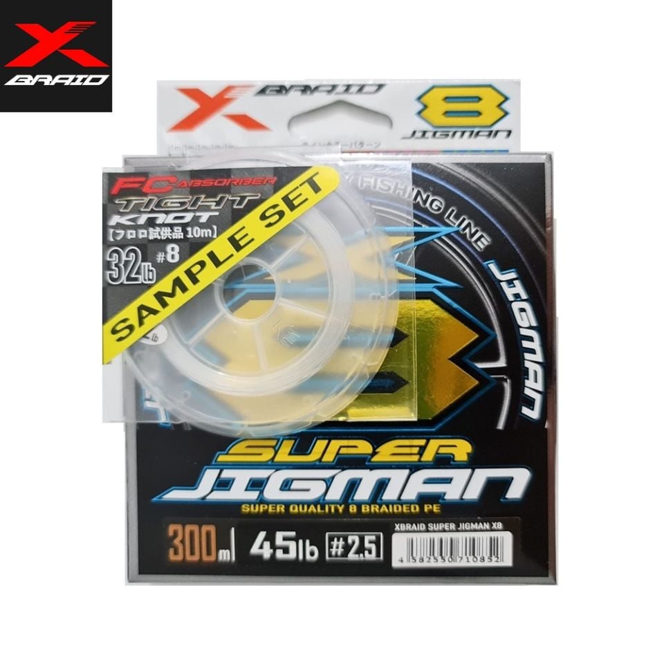 YGK XBRAID Super Jigman x8 2.5pe 300 mt İp Misina - Multicolor