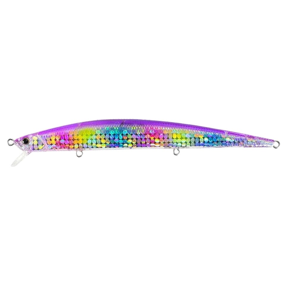 Duo Tide Minnow Slim 140 Flyer Maket Balık - Candy UV Silver