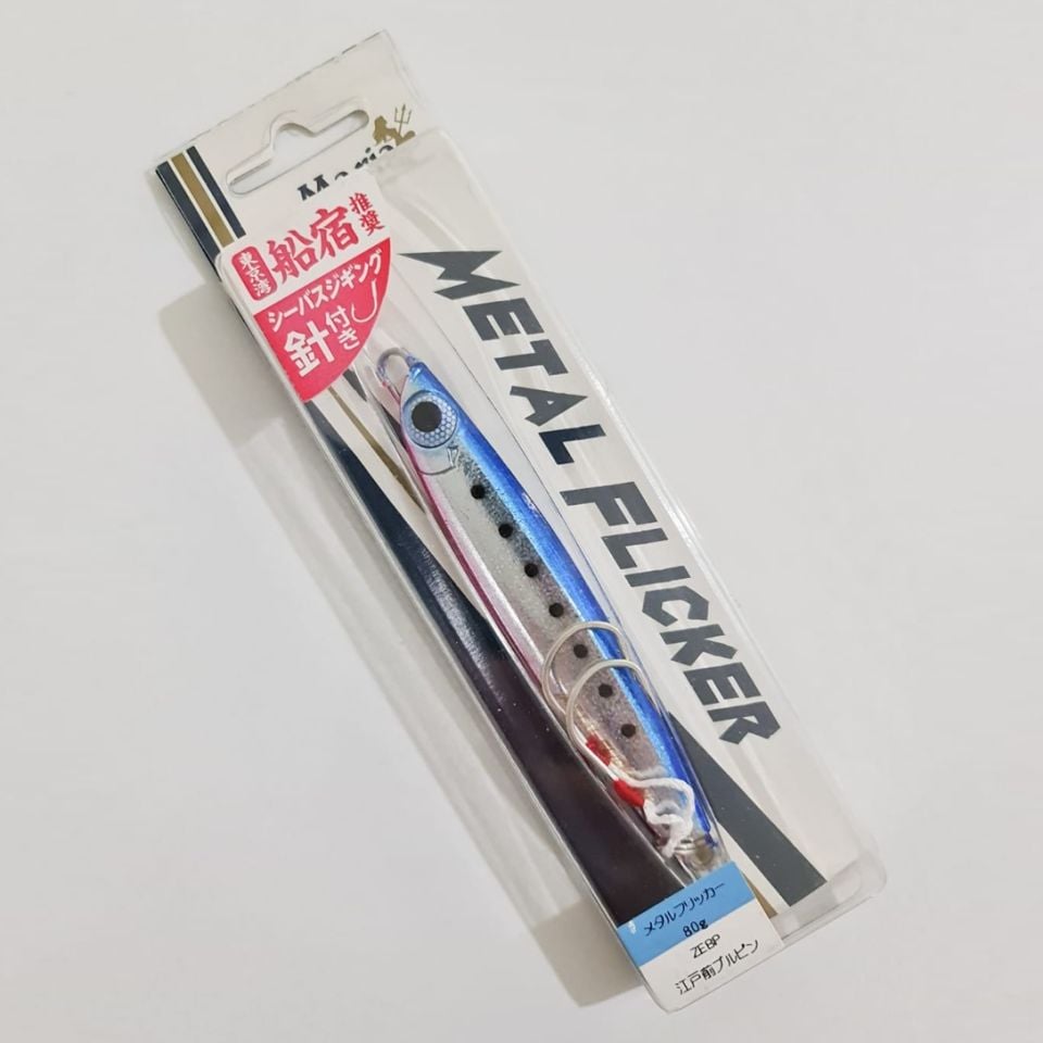 Maria Metal Flicker 80 gr Metal Jig - ZEBP Edomae Bullpin