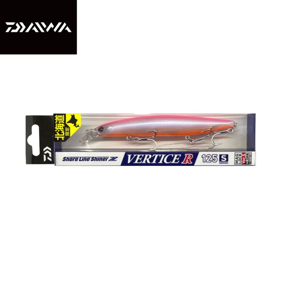 Daiwa Shore Line Shiner Z Vertice R 125S - Pink Back Pearl