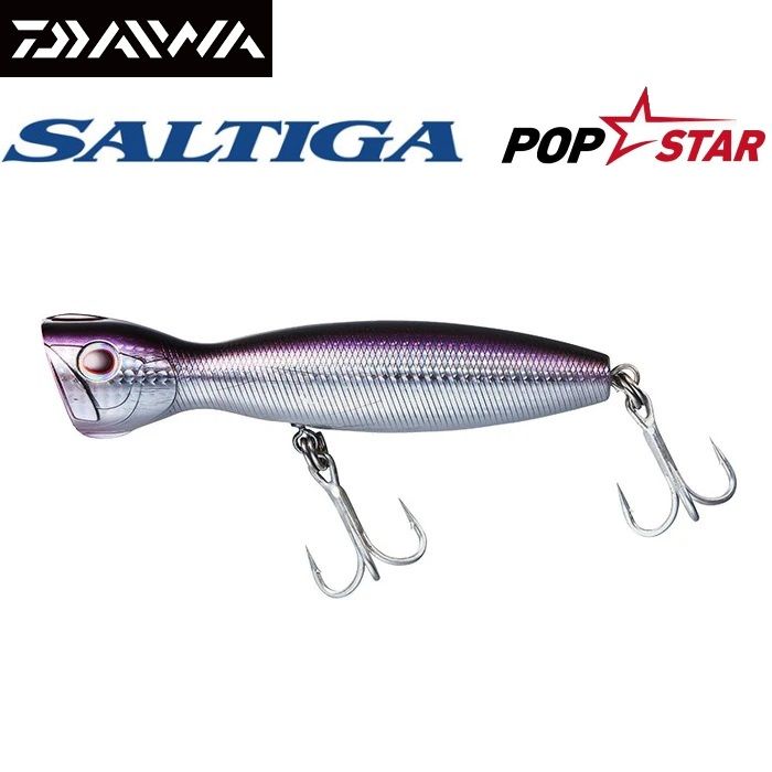 Daiwa Saltiga Popstar 160F - Glitter Back Black
