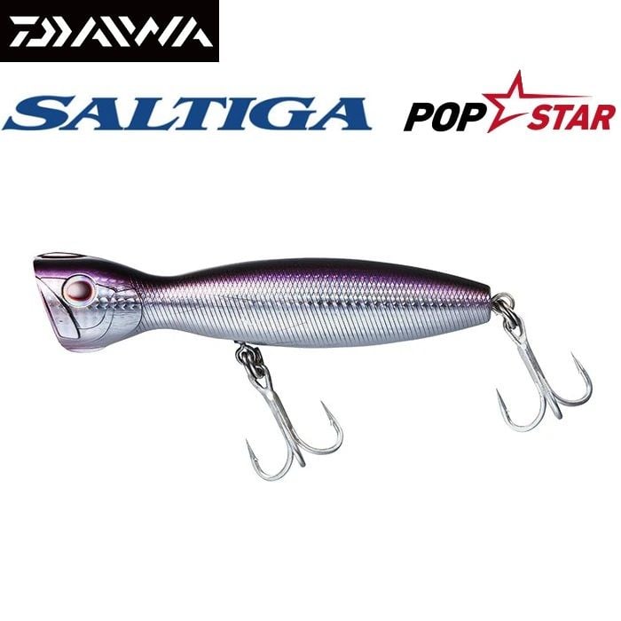 Daiwa Saltiga Popstar 160F - Glitter Back Black