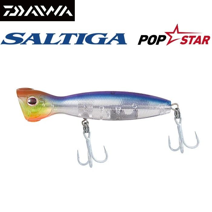 Daiwa Saltiga Popstar 160F - Skeleton Galaxy Blue