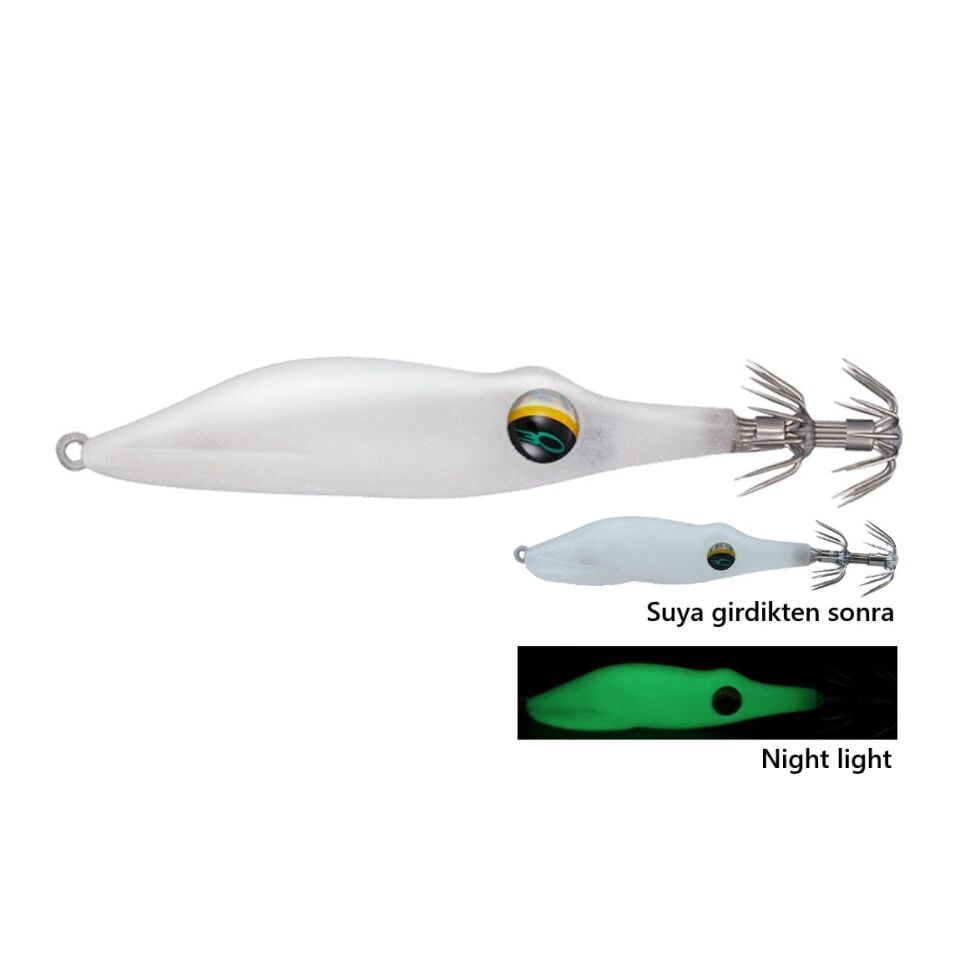 Daiwa Emeraldas Squid Metal Dropper Type SQ S 1.8 Hi Luminous Kalamar Zokası