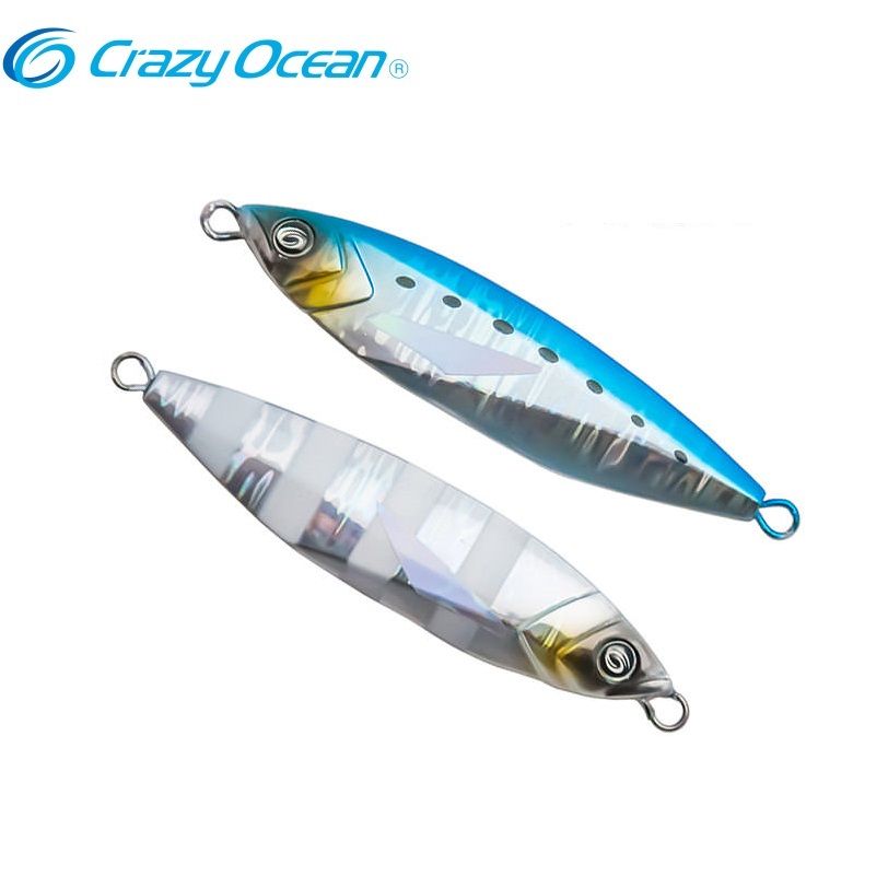 Crazy Ocean Flash 75 gr Jig - 10 - Zebra Eagle