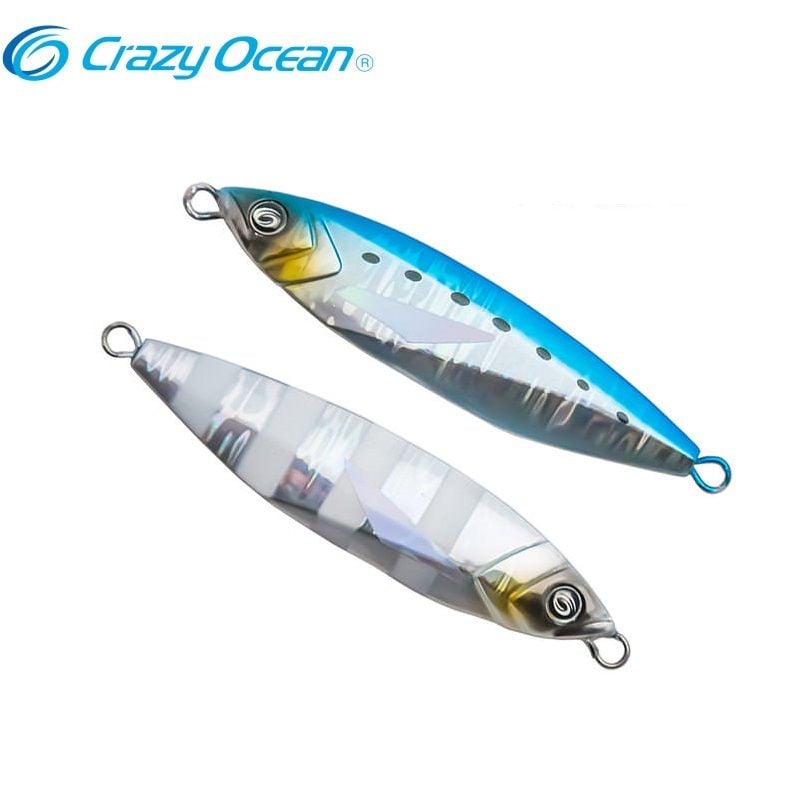 Crazy Ocean Flash 75 gr Jig - 10 - Zebra Eagle