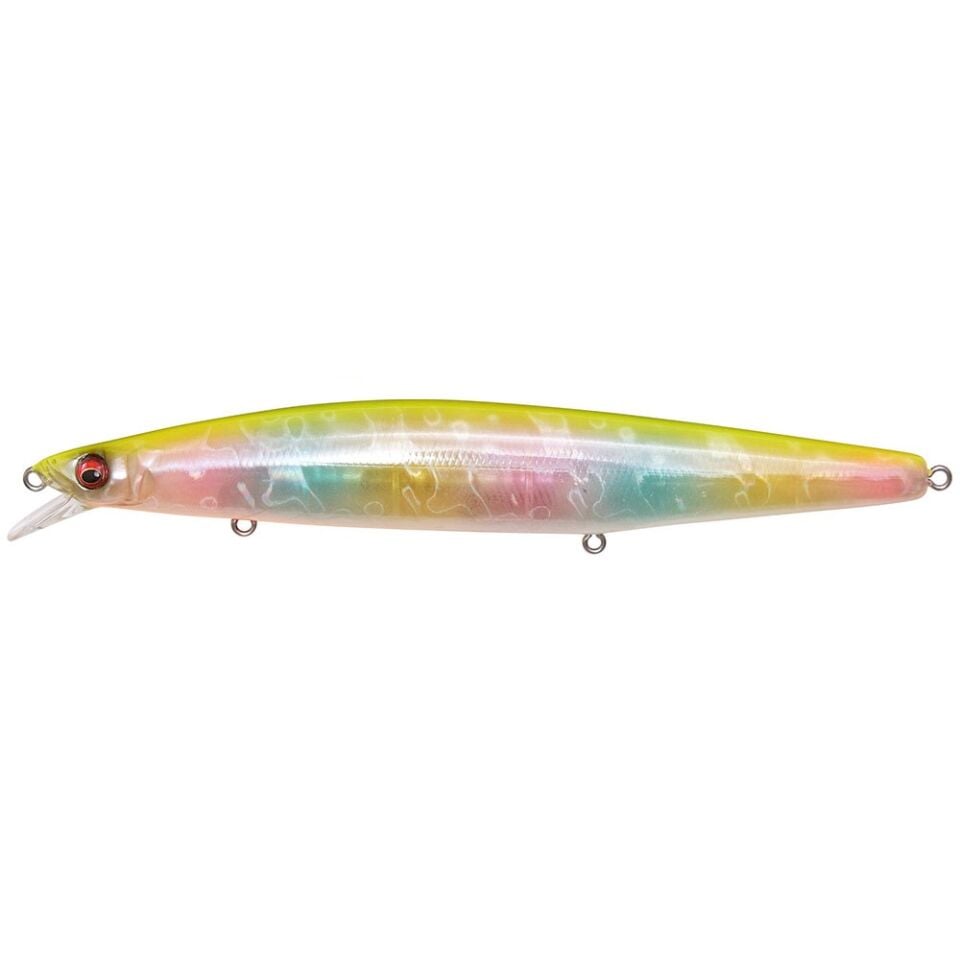 Megabass Marine Gang Cookai 140S Maket Balık - 09 Shell Skin Chart Back Rainbow